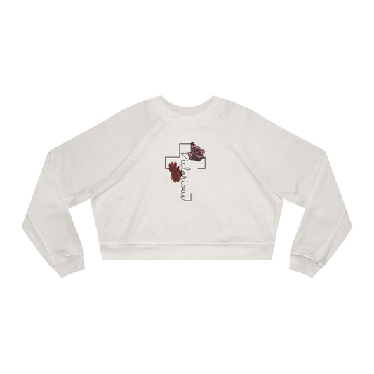 Fleece Pullover with Victorious design