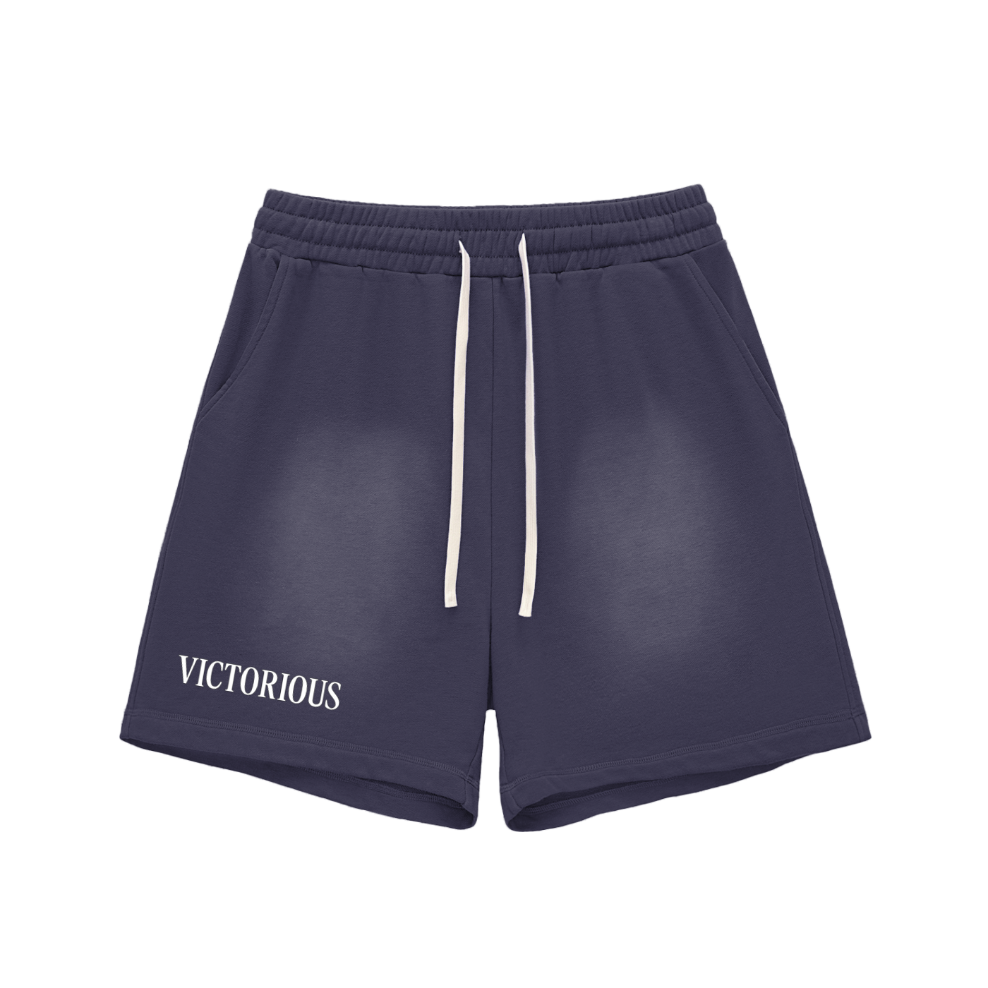 Kingdom Faded Cotton Shorts