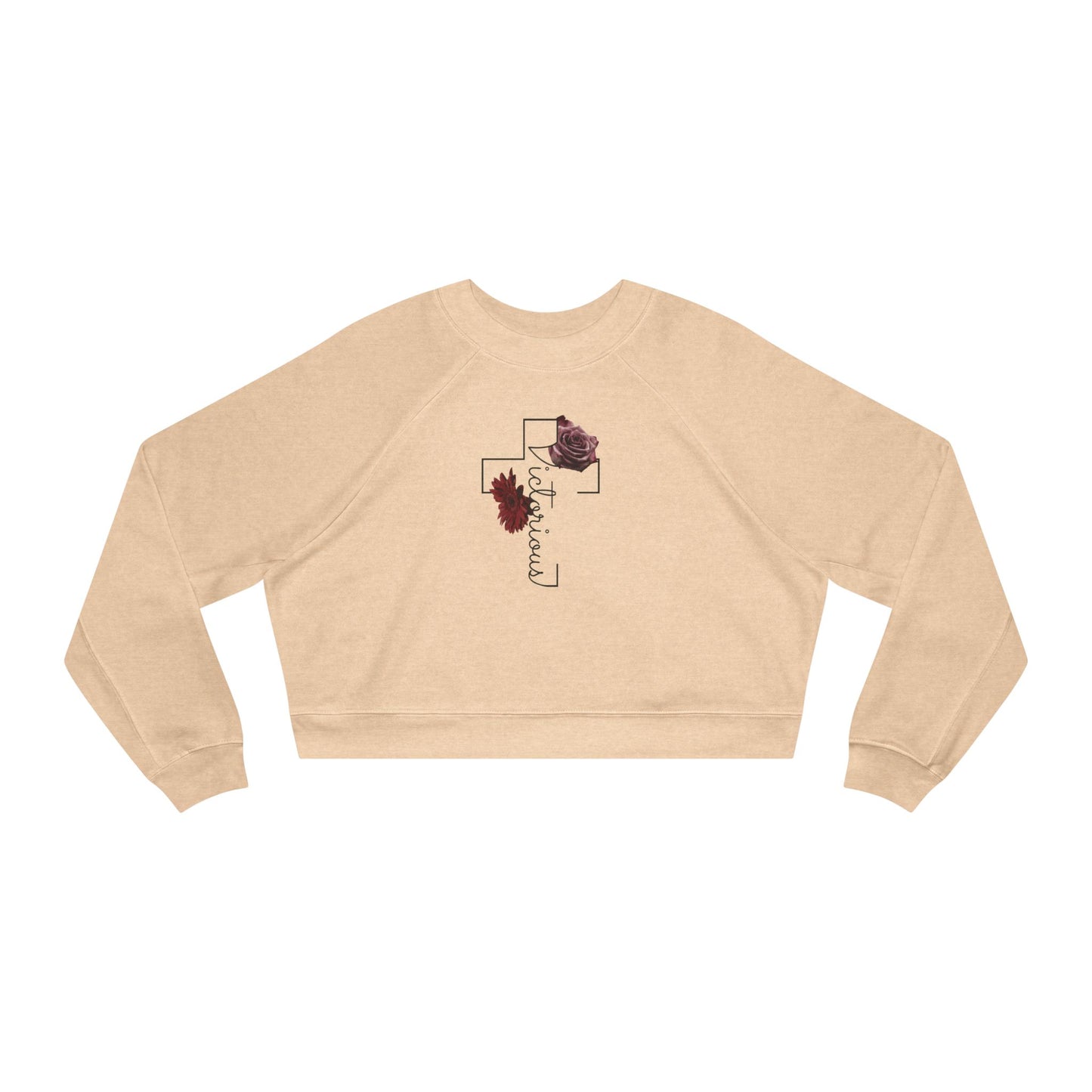 Fleece Pullover with Victorious design