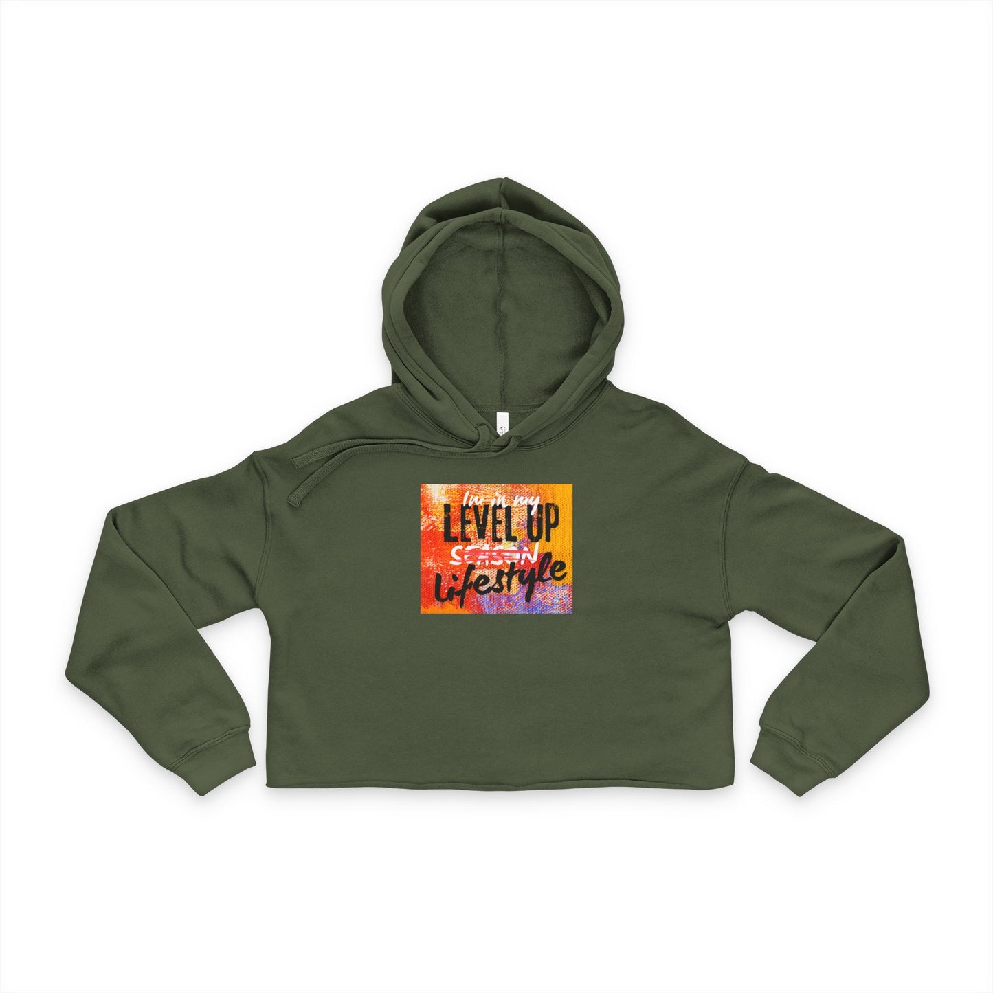 Women's Level up Cropped Hoodie