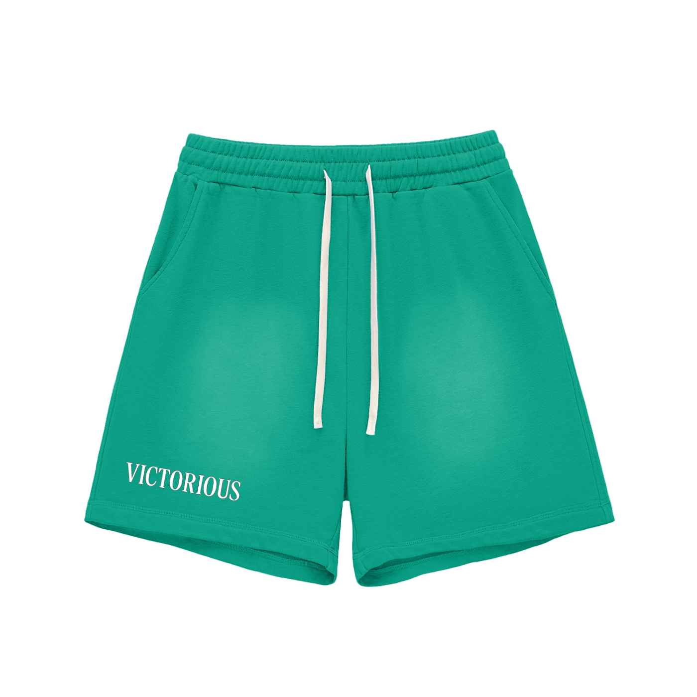 Kingdom Faded Cotton Shorts