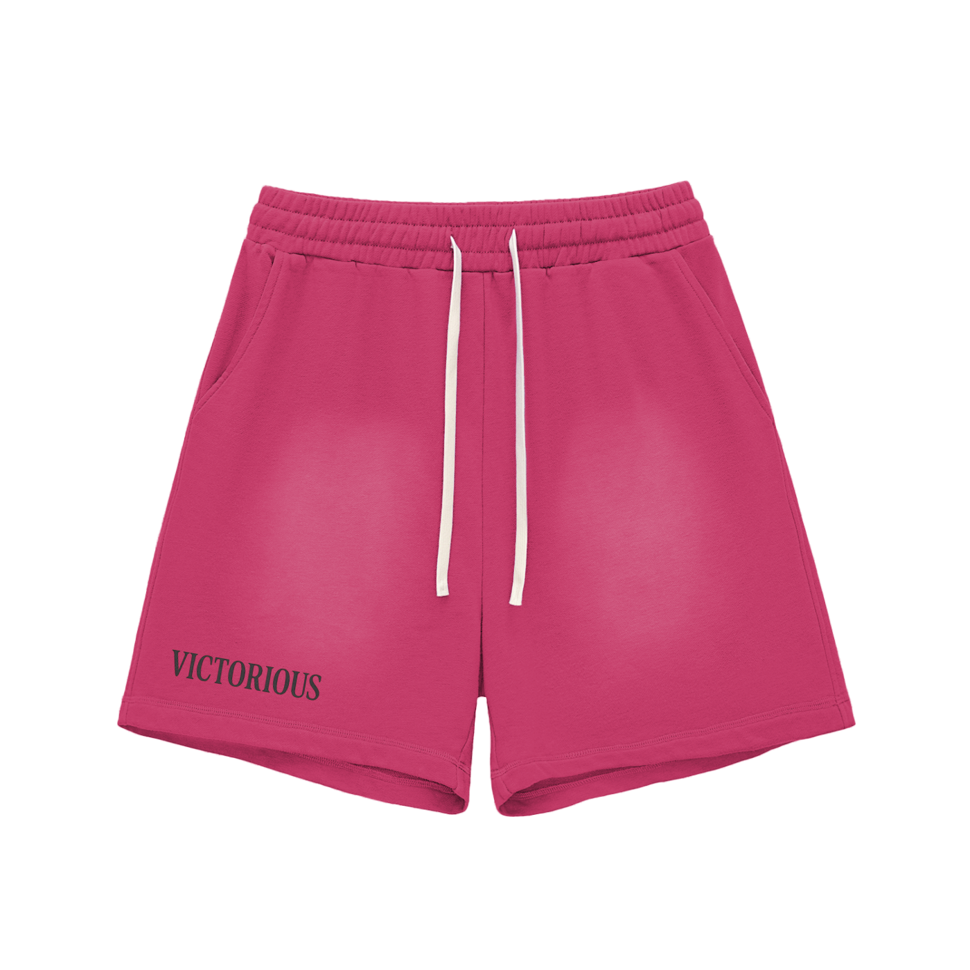 Kingdom Faded Cotton Shorts