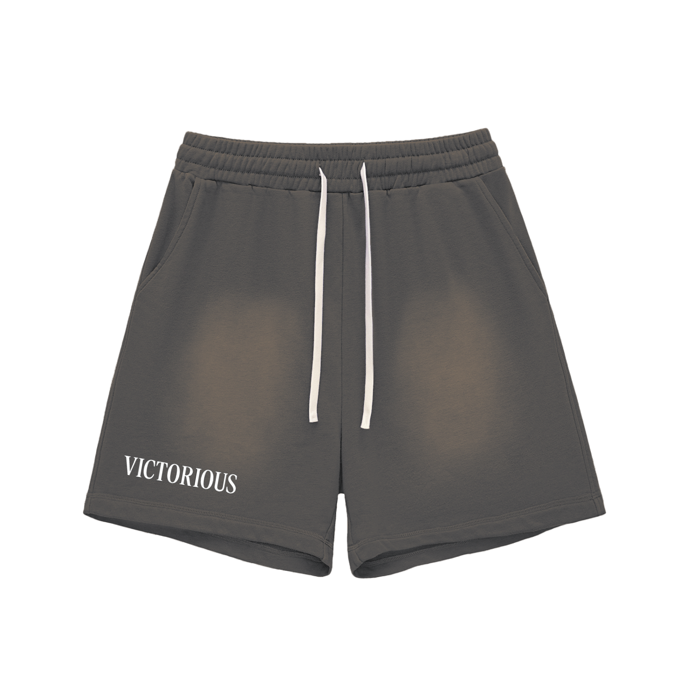 Kingdom Faded Cotton Shorts